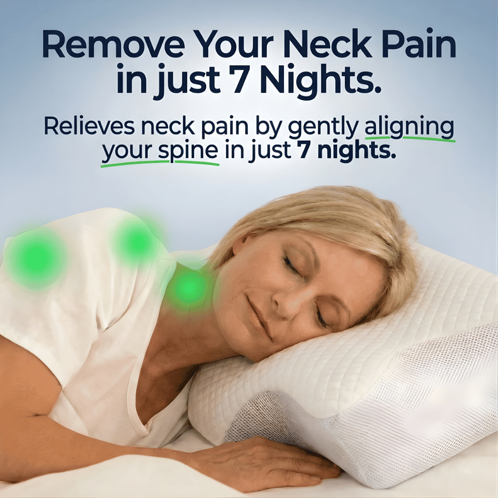 SleepEase™ Memory Foam Neck Pillow