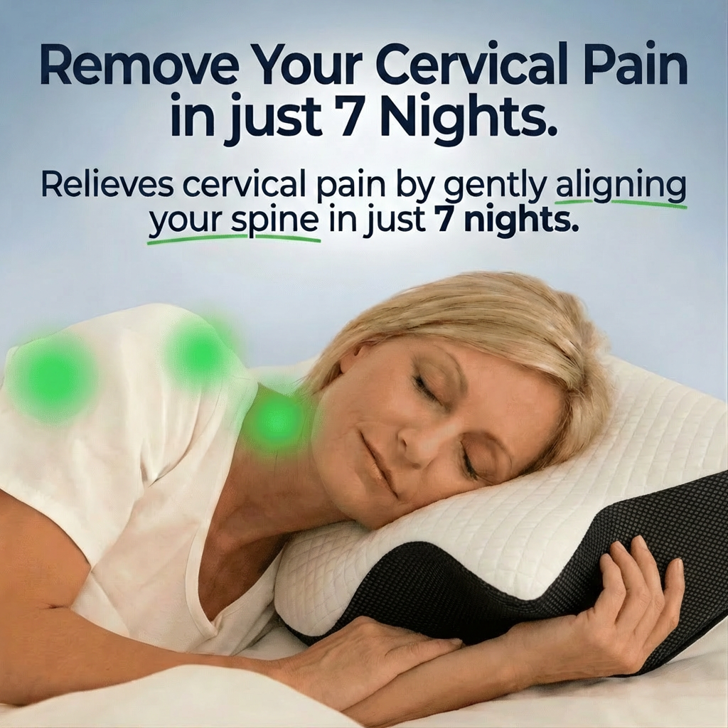 No more cervical pain within the first night.